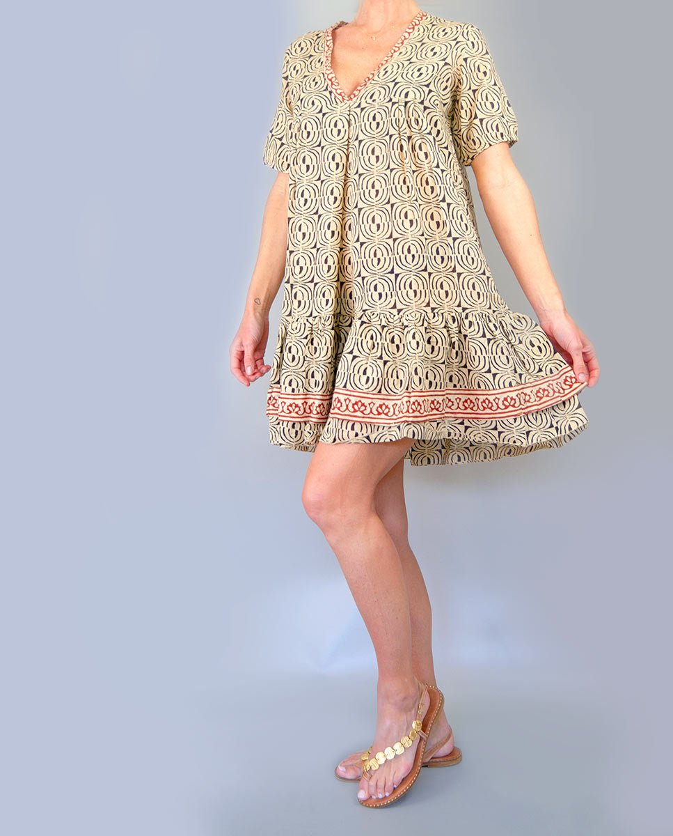 Vestido corto Vamvaki Black Nº1 - cuchy.es